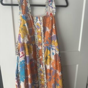 Fate Multicolor Floral Dress